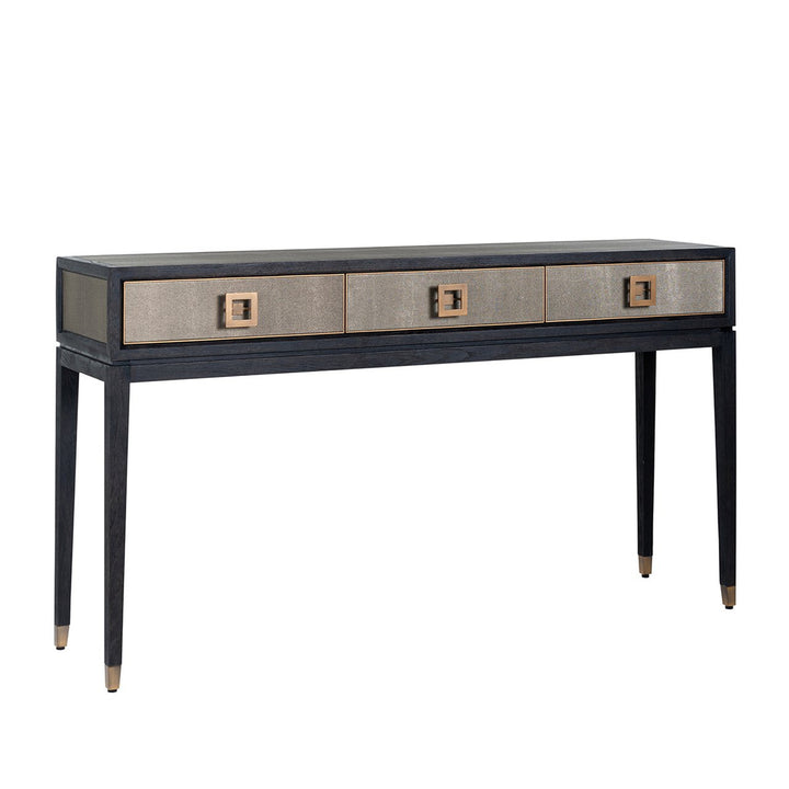 Wall table Bloomville 3 drawers (Gold)