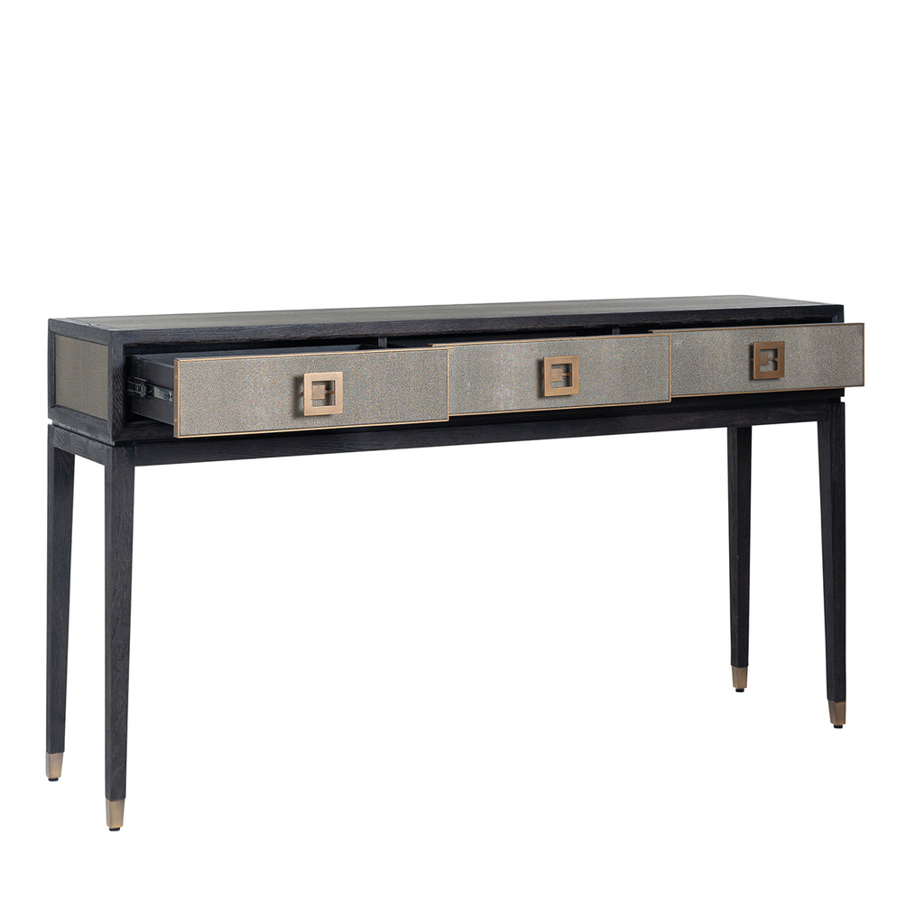 Wall table Bloomville 3 drawers (Gold)