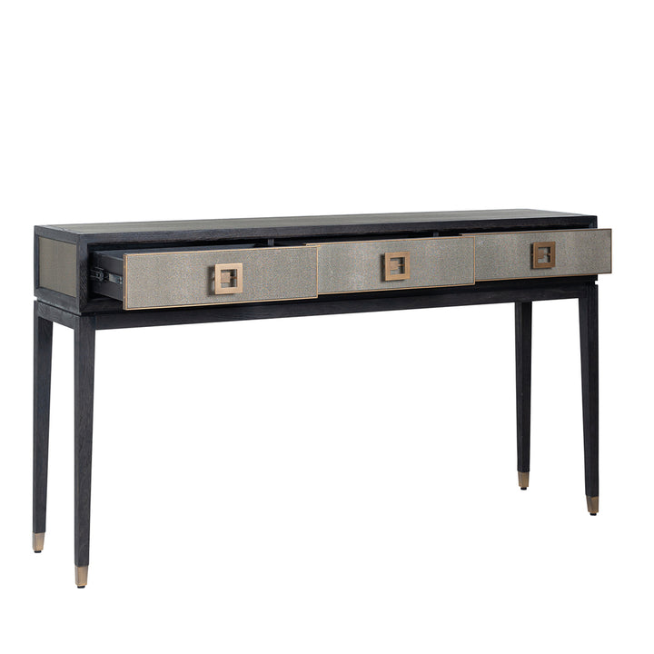 Wall table Bloomville 3 drawers (Gold)