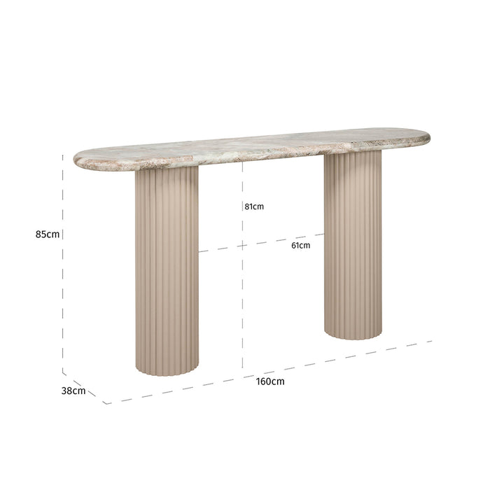 Wall table Coronel (Beige)