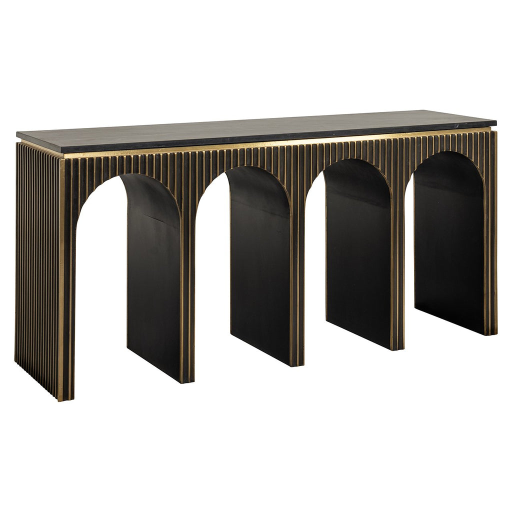 Wall table Les Arcs (Brushed Gold)