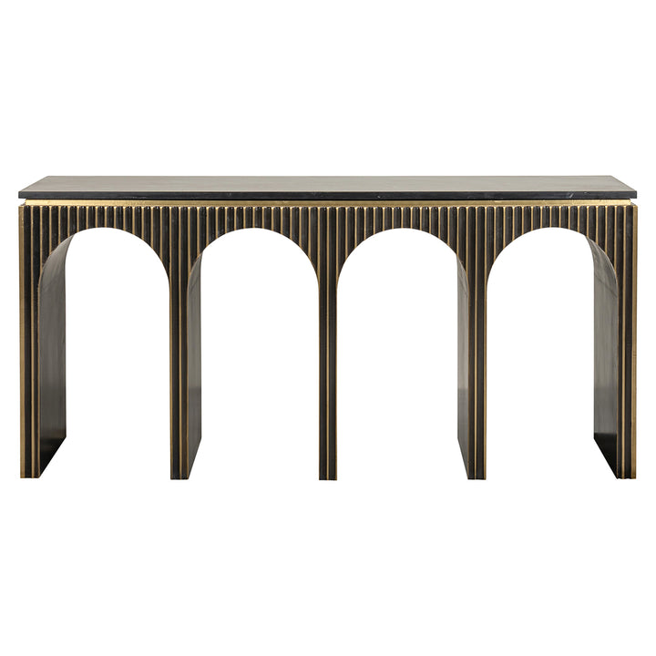 Wall table Les Arcs (Brushed Gold)