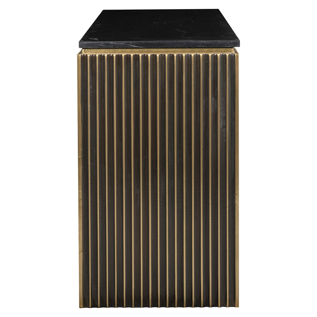 Wall table Les Arcs (Brushed Gold)