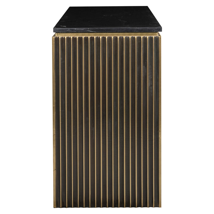 Wall table Les Arcs (Brushed Gold)
