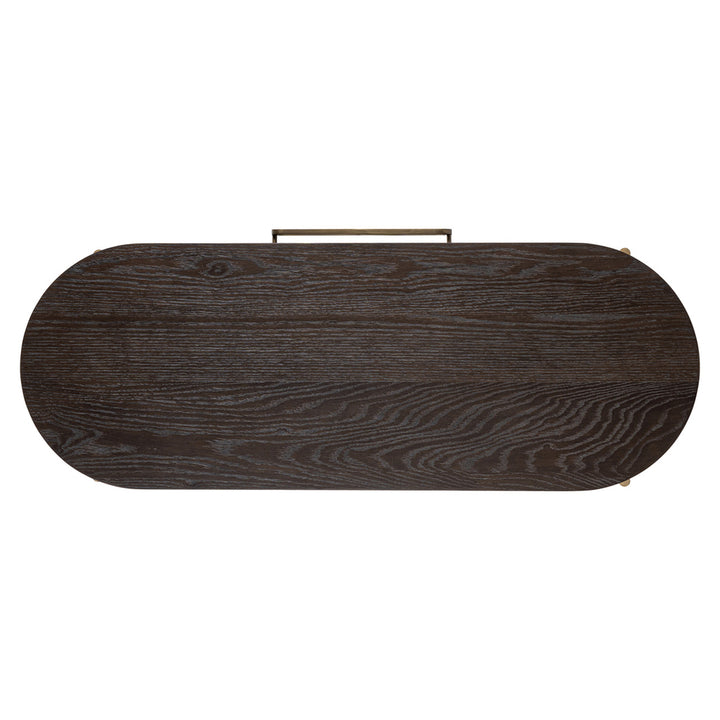 Luxor Wandtisch 1 Schublade (Braun)