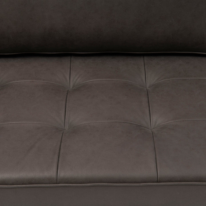 Rivièra Maison 3,5-Sitzer-Sofa West Houston Anthrazitgrau