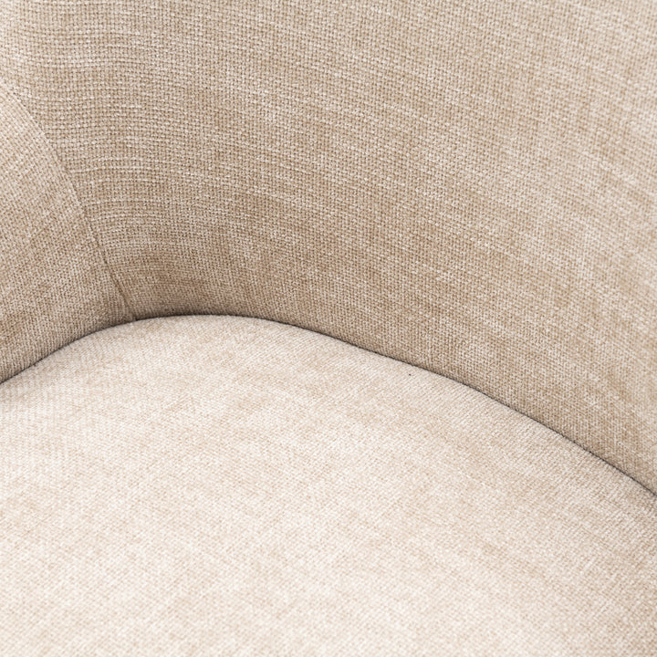 Rivièra Maison Dining Chair Armrest Whistler Beige Natural Linen